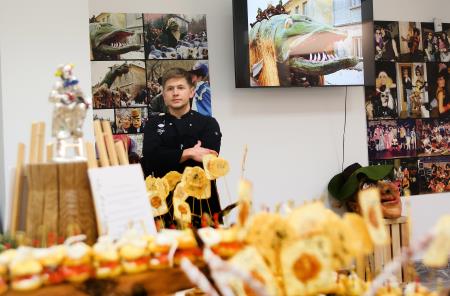 IGOR GORNIK IN OTVORITEV RAZSTAVE 14 FOTO LJUBO VUKELIČ